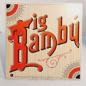 Cheech and Chong~ Big Bambu Vinyl (LP, 1972) missing rolling paper